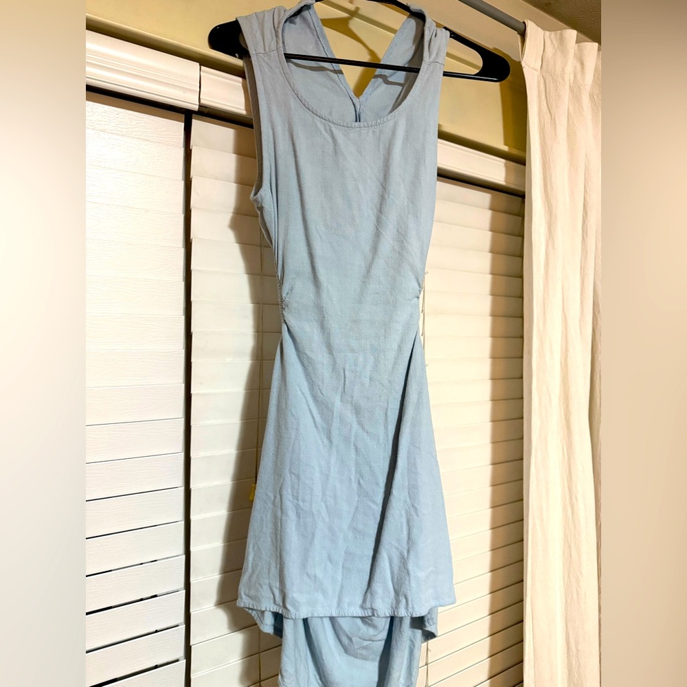 Elegant Blue Sleeveless Dress Kendall & Kylie